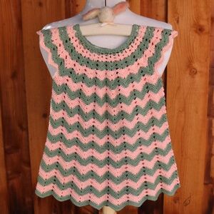 Kalinka Kids Handmade 100% Cotton Polina Kids Dress In Rose/Teal
